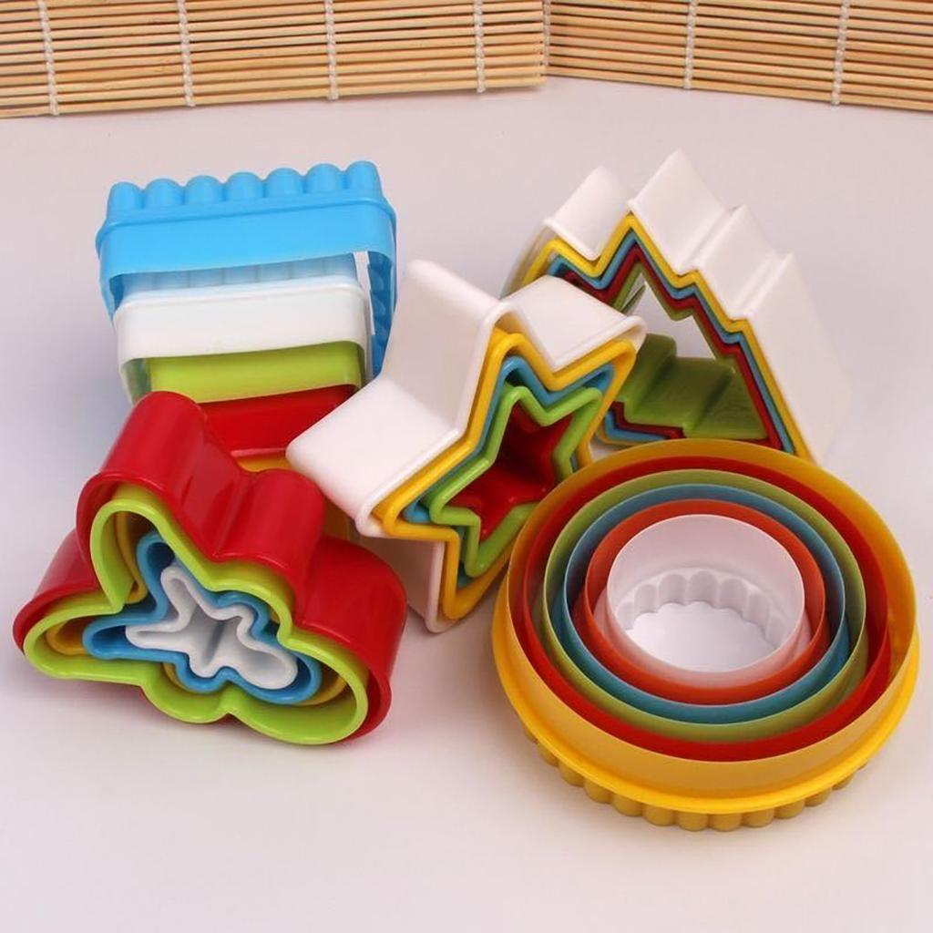 Random Color Shape Gingerbread Cookie Cutter Mold Cake Baking Frame Tools Pastry Accessories Christmas Decorations Kitchenware