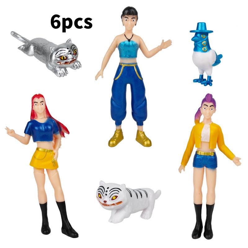 Demon Kpop Hunters Model Toy Tiger Game Character Pvc Desktop Collectors Figure
