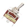 5 Stück Ein Ein SPDT Kippschalter 12mm 3-polig 2 Positionen 15A 250V