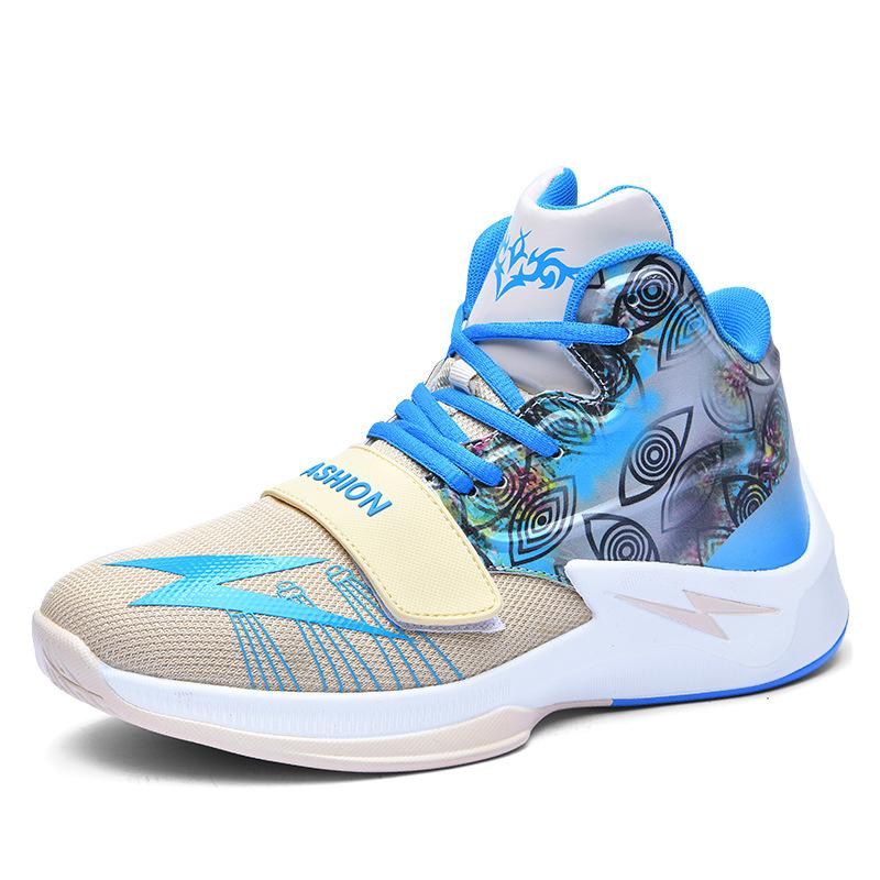 Fashion Zapatos Hombre Men Spring Lovers Basketball Shoe High Top Mandarin Duck Boot Student Men Sport Shoe Sneaker Student Running Shoe