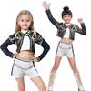 3Pcs Kpop Costume Rumi Singer Dance Dress 3D Print Girls Halloween Christmas Costumes Cosplay Fancy Stage Performance Outfits