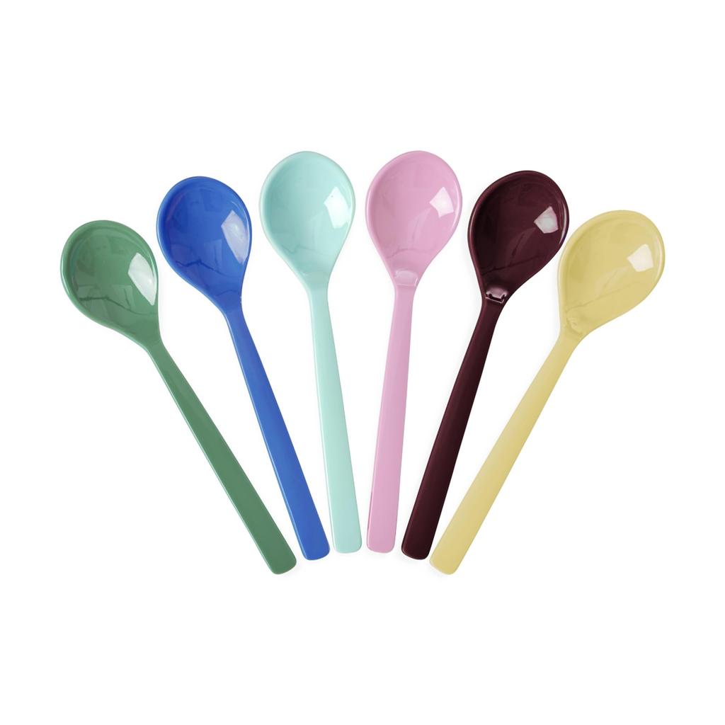 Rice Melamine Short Spoon 6P Your True Colors [cherie Mimi-rice] /Show