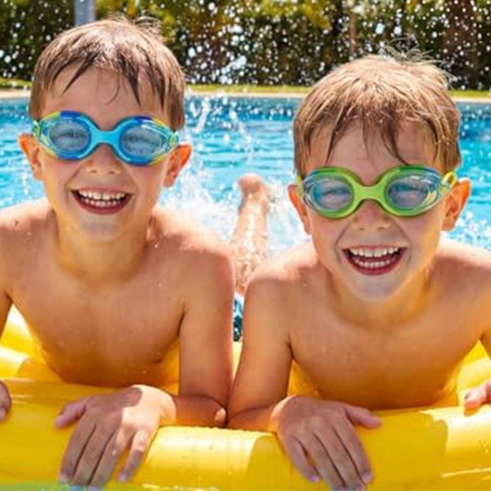 Clear Vision Swimming Glasses Anti-Fog Pool Goggles New Children Swim Goggles  for Toddler Kids 3-8