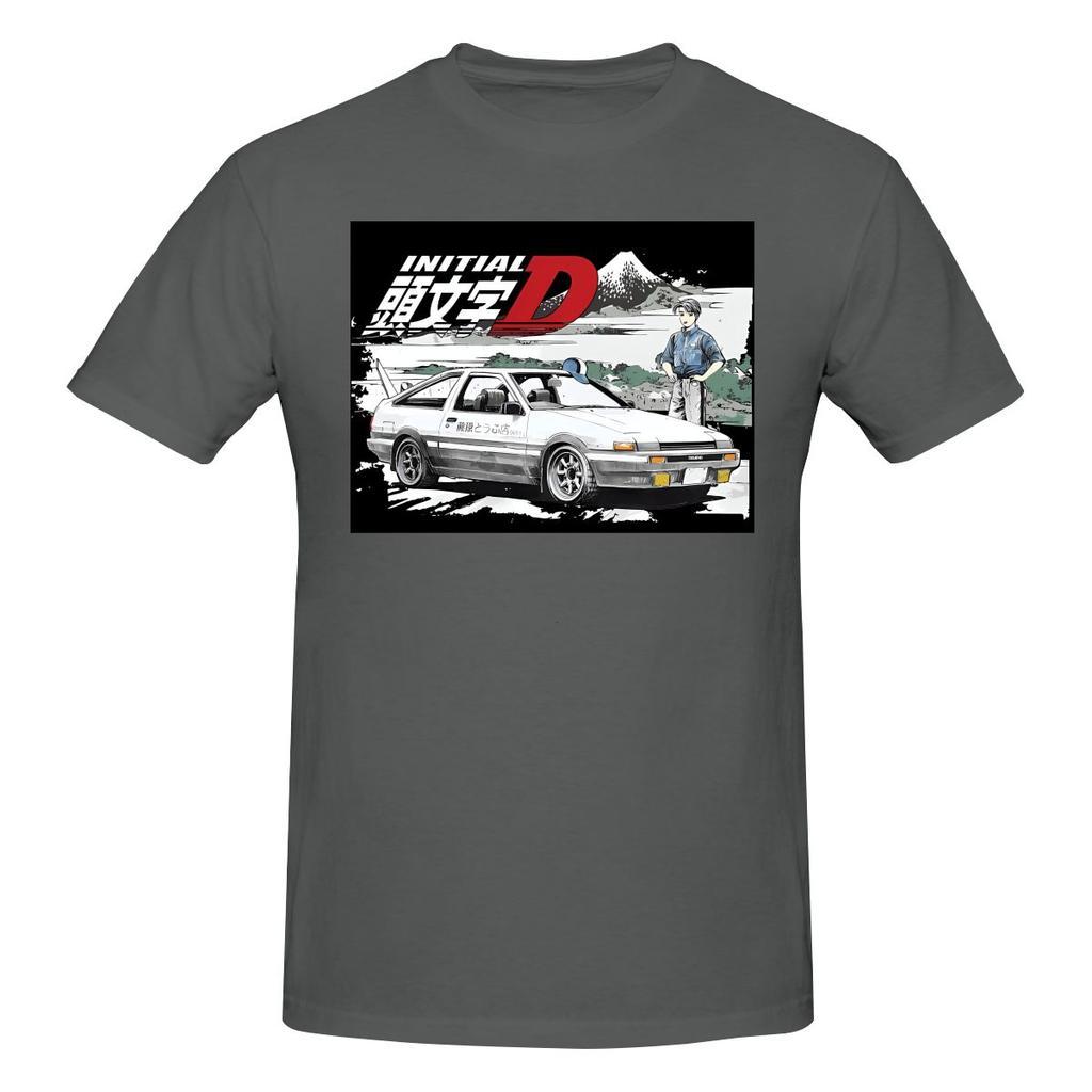 Funny Initial D Deep Forest Drifting AE86 Takumi Raceway Unisexs Printed TShirt Unisex T shirtT Shirts