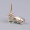 2/4Pcs 4MM Banana Female To 2MM Pin Connector HIFI Cable Adapter Plug Braided Copper Wire Socket