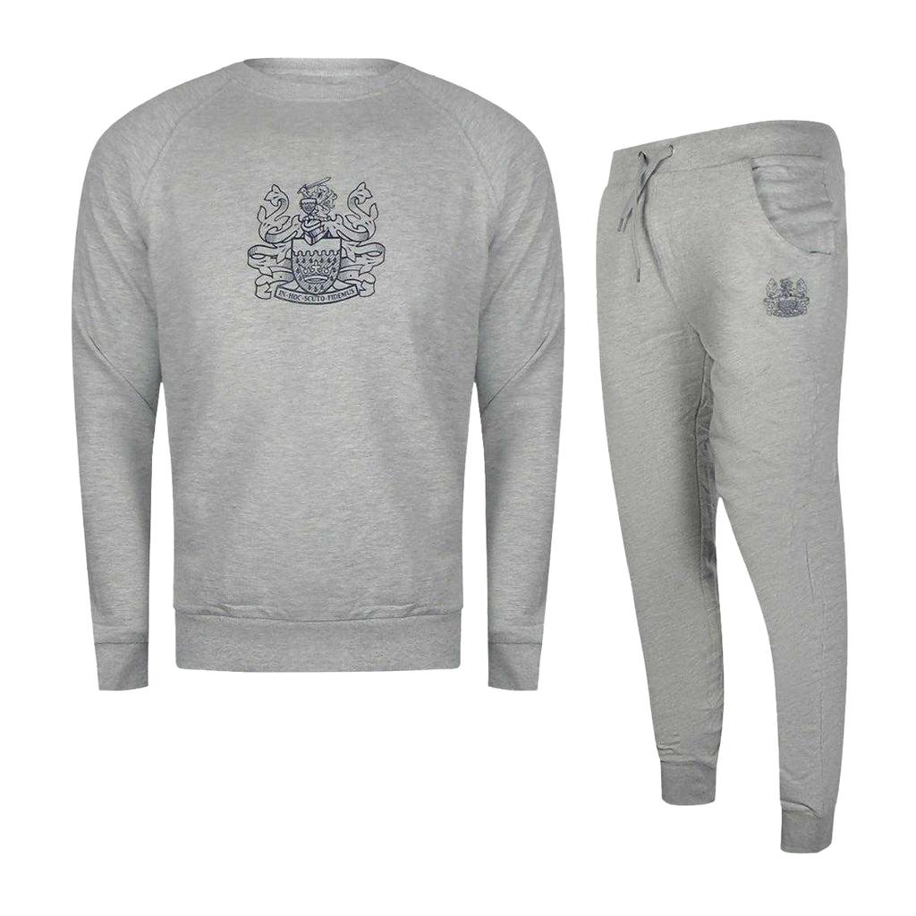 Aquascutum Mens Iconic Crest Crew Neck Tracksuit