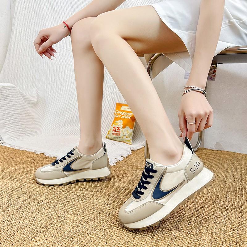 Female spring autumn new student running sports all increase platform sports casual shoes C1269