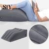 Sleep Improvement Leg Pillow Inflatable Elevation Portable Easy Inflation Flocking Ergonomic Post-operative Design Multifunctional for Circulation
