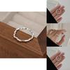 Stunning Korean Style Unique Design Geometric Copper Ring For Women Fashion Accessory