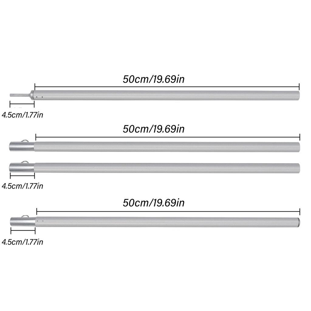 Aluminum Alloys Rod Suit Outdoor Camping Gear Heavy Type Tent Accessories for Various Sized Tents