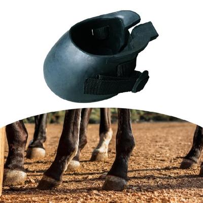 1 Pair Equine Boot Hooves for Horse Hoof Protection and Comfort Horse Hoof Boot Light Weight Horse Foot Hoof Boot Wrap