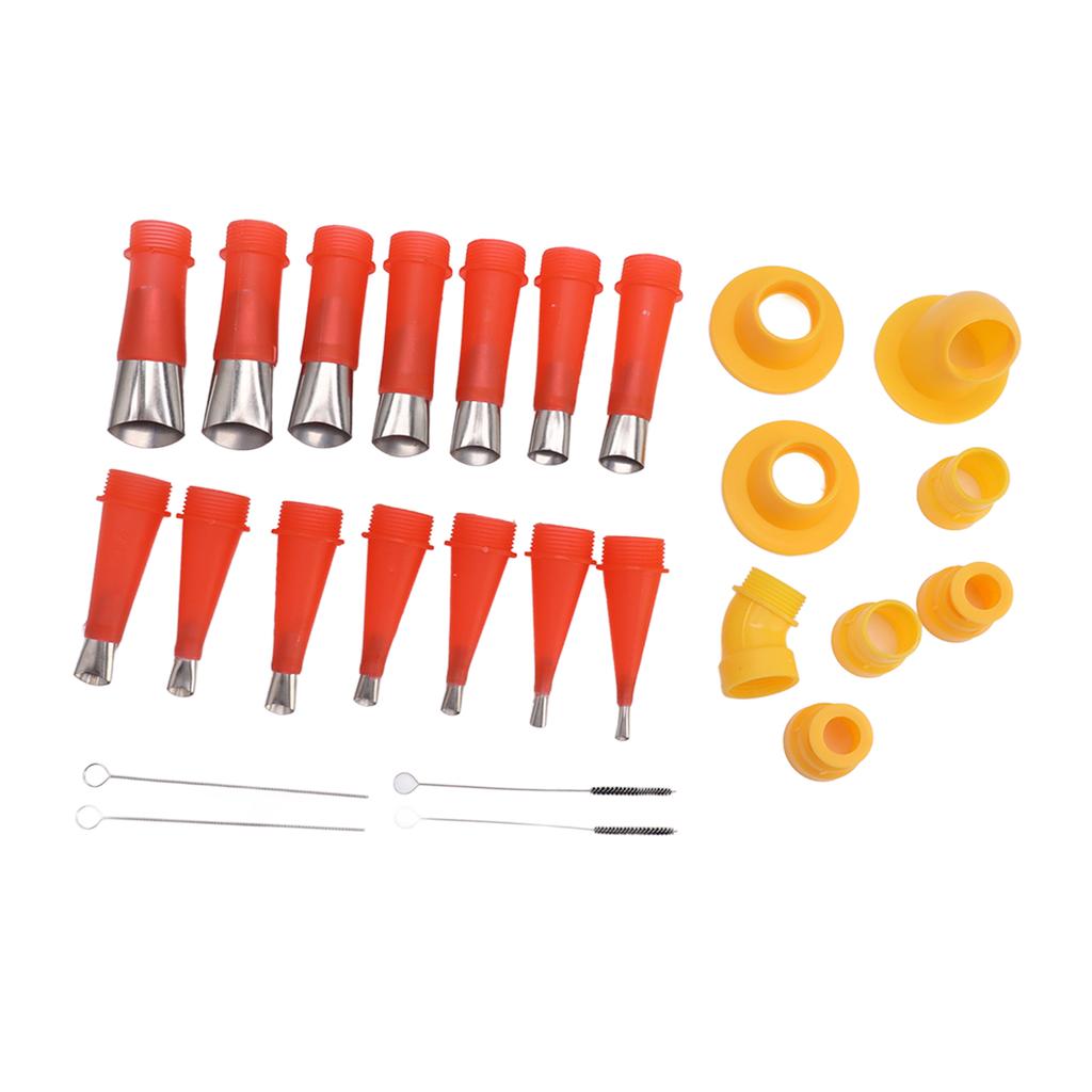 Universelles Integriertes Düsenwerkzeug-Set Edelstahl-Düsenapplikator mit Basis für Fliesen Fensterglas