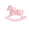 1Pcs Rocking Horse Cake Ornament White Baking Decoration Home Crafts Decorative Dessert Decor Cake Ornaments Horse Ornaments