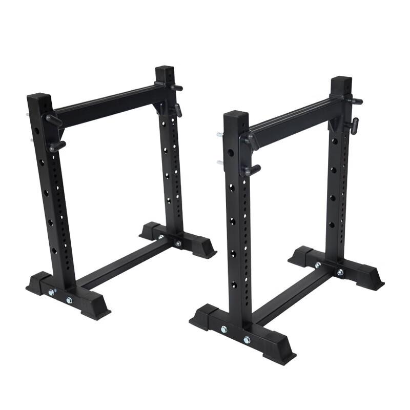 WEZHO Commercial Barbell Bench Press Safety Rack
