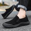 Herrenschuhe Frühling neu atmungsaktiv bequem Slipper Herren Freizeitschuhe Mode Trend einfarbig weichsohlige Sportschuhe