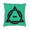 Soft Canine Ears Therian Theta Delta Throw Pillow Cover Decoration Custom Square Cushion Cover 40x40cm Pillowcover for Sofa