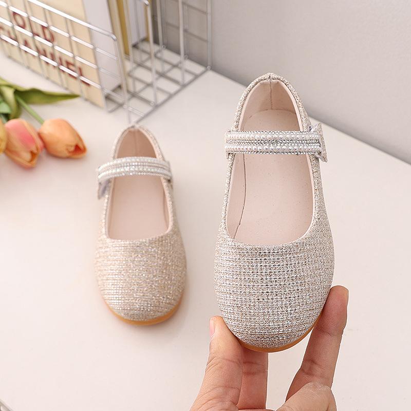 Cute and Fashionable Princess Shoes for Girls: Soft-Soled Performance Leather Shoes for Spring and Fall