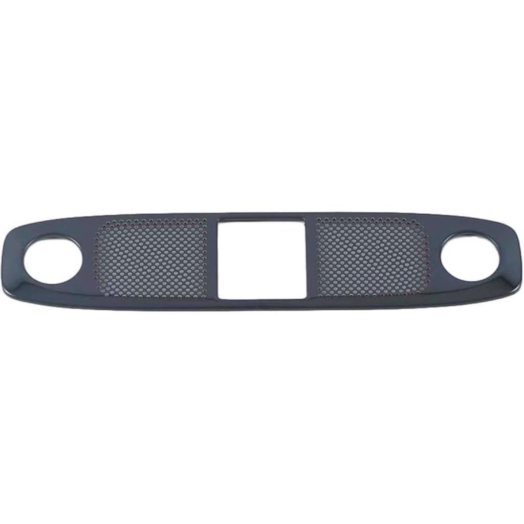 Compatible with Tesla Model Y 2021 2022 Interior Trim Car Audio Speaker Cover Sticker Door Loudspeaker Cover Under Seat Outlet Vent Trim (Color :