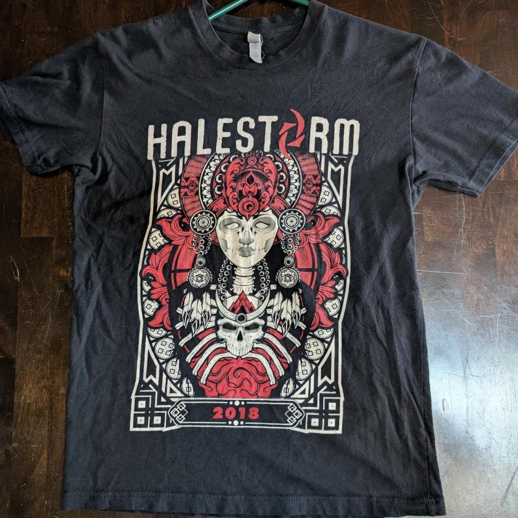 Halestorm Vintage Black TShirt Unisex Classic Cotton S5xl Qt1916