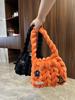 Samtfaden Gewebte Damen DIY Tasche - Handgemachtes Weihnachts- & Halloween-Geschenk