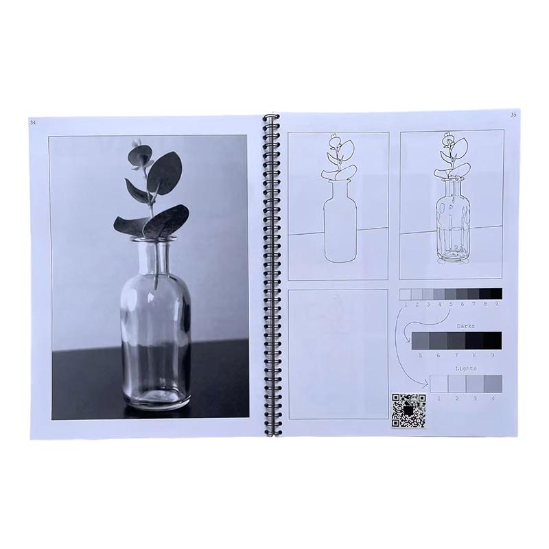 This Is Not A Sketchbook, It'S An Art Class Spiral-Bound Interactive Workbook Coloring Book For The Aspiring Artist