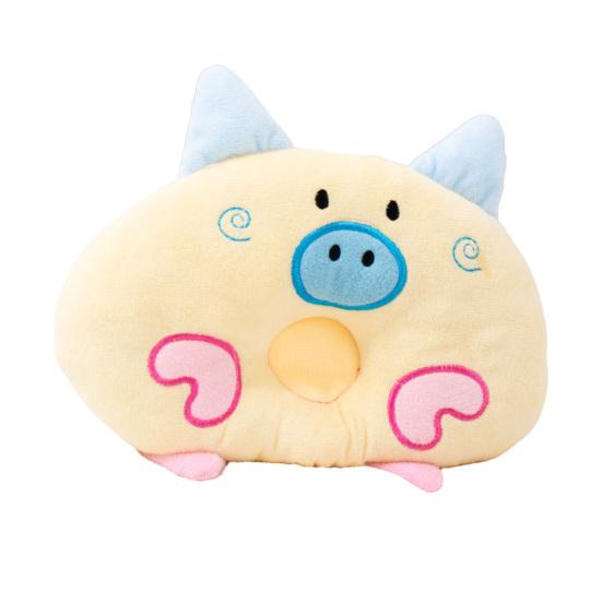 Cartoon Pet Sleeping Pillow, Soft Neck Support Cushion for Small Dogs Cats, Crinkle Sound Toy for Anxiety Relief