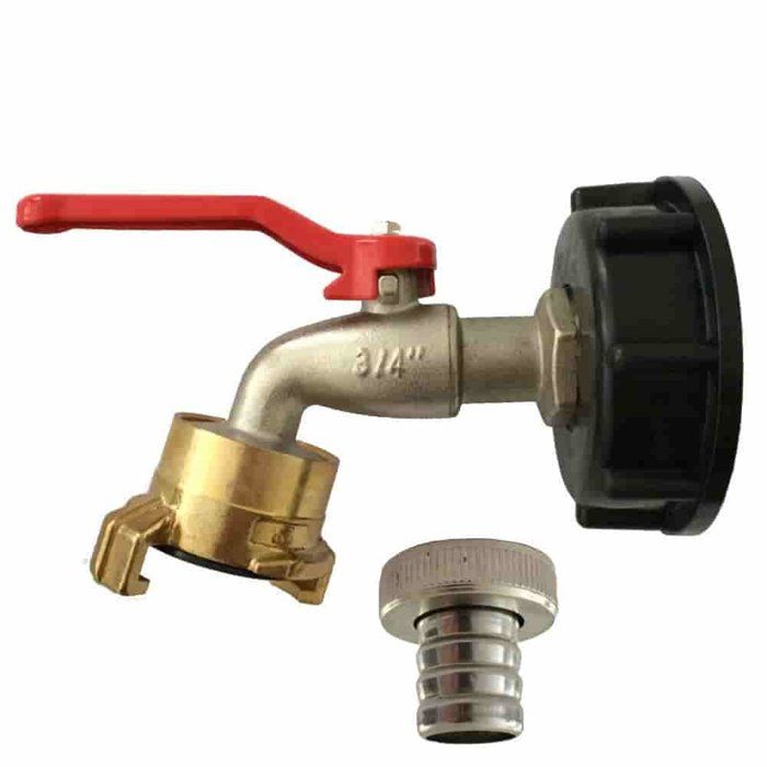 IBC S60 Adapter with 3/4 Inch Tap