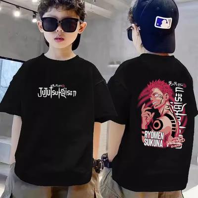 Children's Short Sleeved T-shirt, Boys and Girls' Large Children's T-shirt