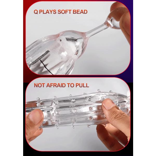Penis Sleeve Extensions Condom Male Enlargement Delay Vibrators Clits Massager Cock Ring Vibrating Penis Cover Sex Toys For Men