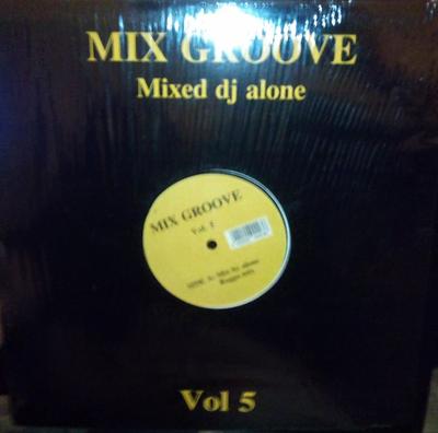 12inch Record DJ ALONE - Mix Groove Vol.5 SIA11 Not On Label France Rap & Hip-Hop/R&B Used