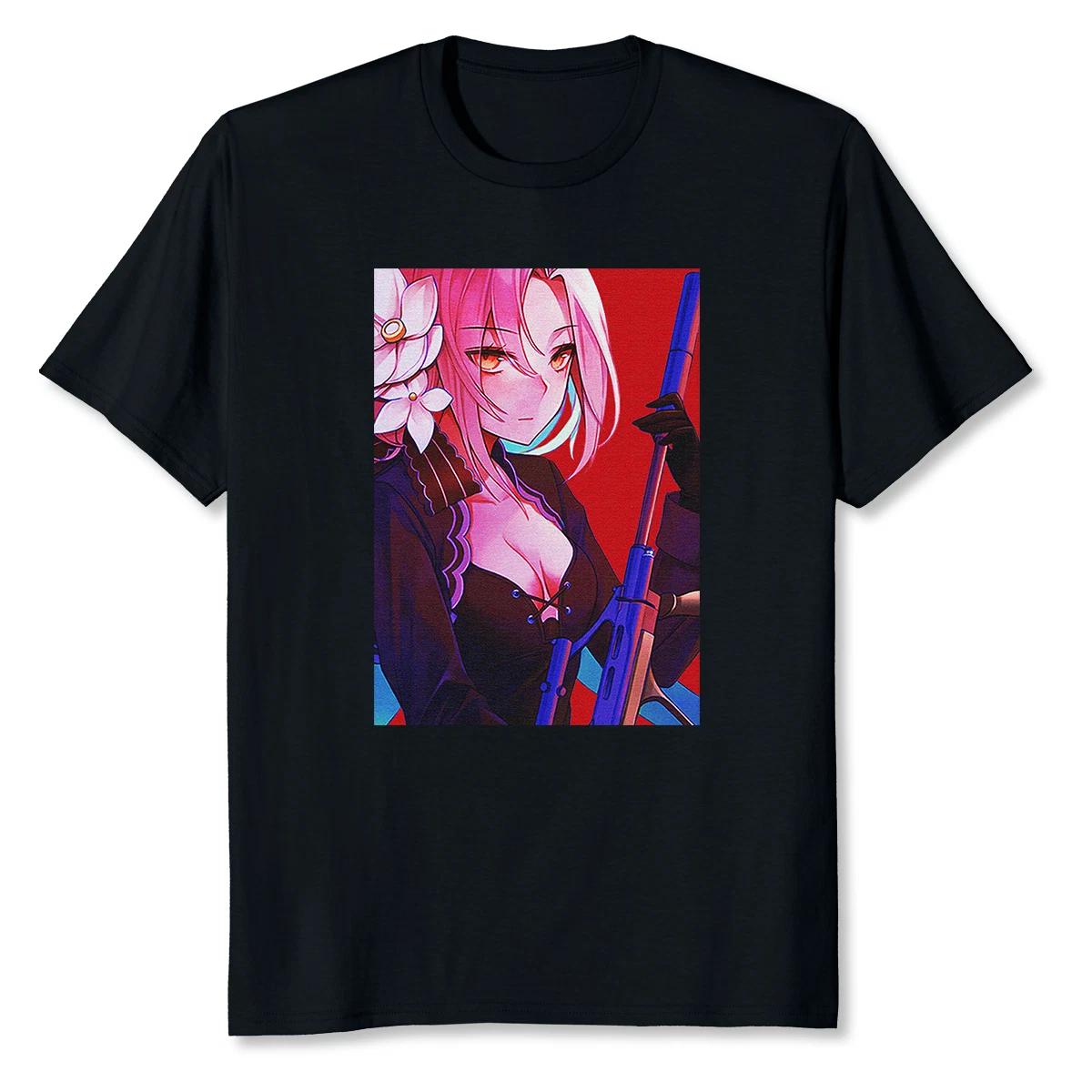 Anime Girl Waifu Japanese Aesthetic Gift Idea Tee T-Shirt Size S-3XL XXL