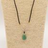 Cord Necklace Gemstone Pendant – Jade Turtle
