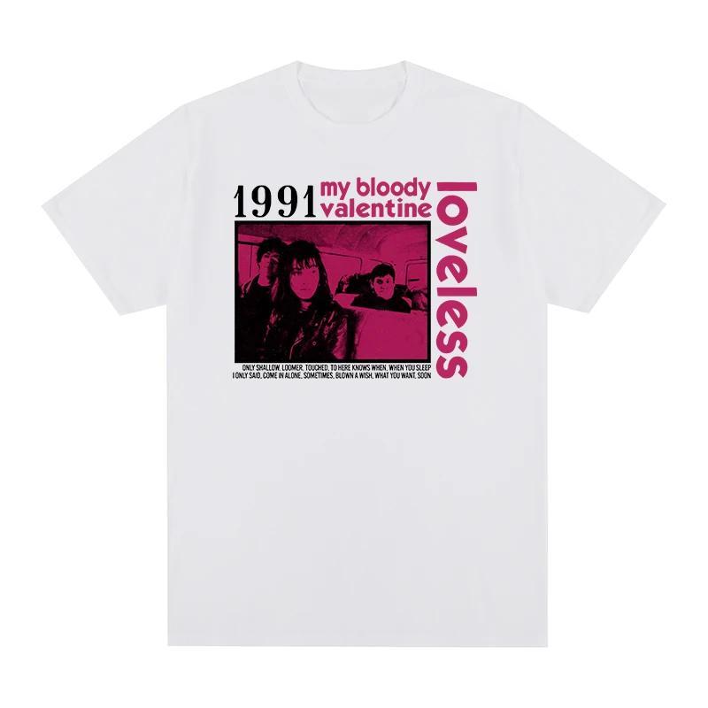 My Bloody Valentine Loveless Original Artwork 1991 Tshirt Slowdive Unisex Woemn Tshirt New Fashion Short Sleeves Tee Tops XL