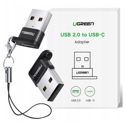 Adaptateur USB Ugreen US280 USB-C vers USB-A 2.0 (Noir)