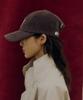 Teulaepighamoni Corduroy Th Logo Deep-Fit Ballcap_Brown