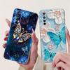 For Realme 7 5G Case RMX2111 Cute Cat Luxury Painted Cover Soft Silicone Phone Case For Realme 7 Pro Realme7 5G Back Cover Coque