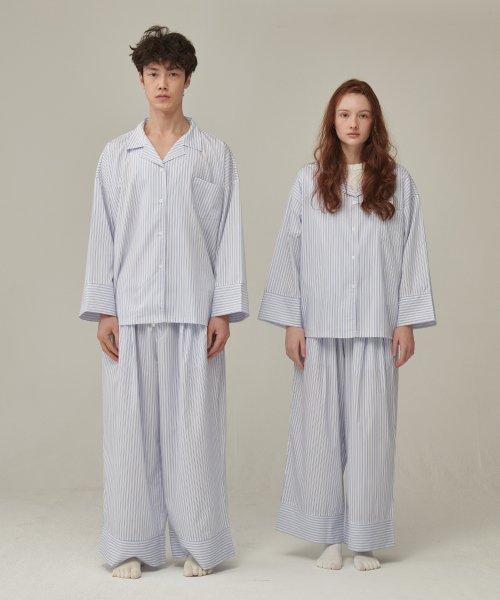 

[OGGITT] Dormitory Pencil Stripe Pajamas [Shipped from Korea] 100% Authentic M