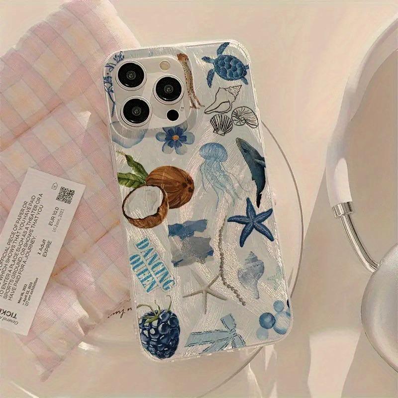Coconut Ocean Elements And Starfish Phone Case For Xiaomi Poco X7 X6 X5 M6 Pro F7 Mi 11 Lite 5G 14T 13T Shockproof Bumper Cover