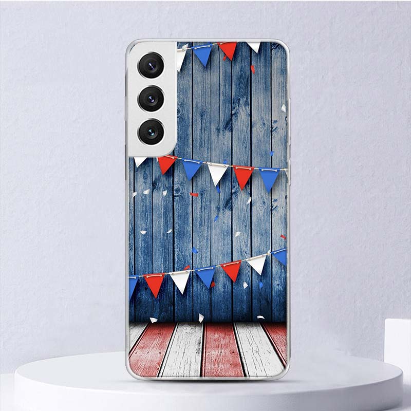 Chile Flag Soft Case For Samsung Galaxy S25 S24 S23 S22 Ultra Phone Cover S21 S20 FE S10 Plus S25Edge + Funda Coque