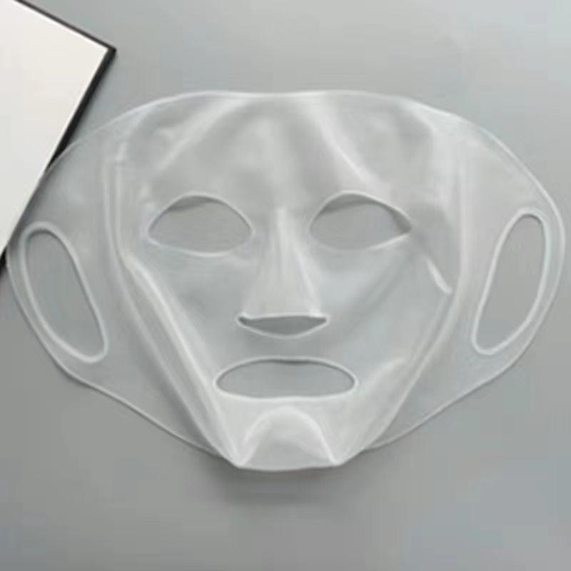 Gold Silicone 3D Wet Compress Mask Cover with Ear Loops