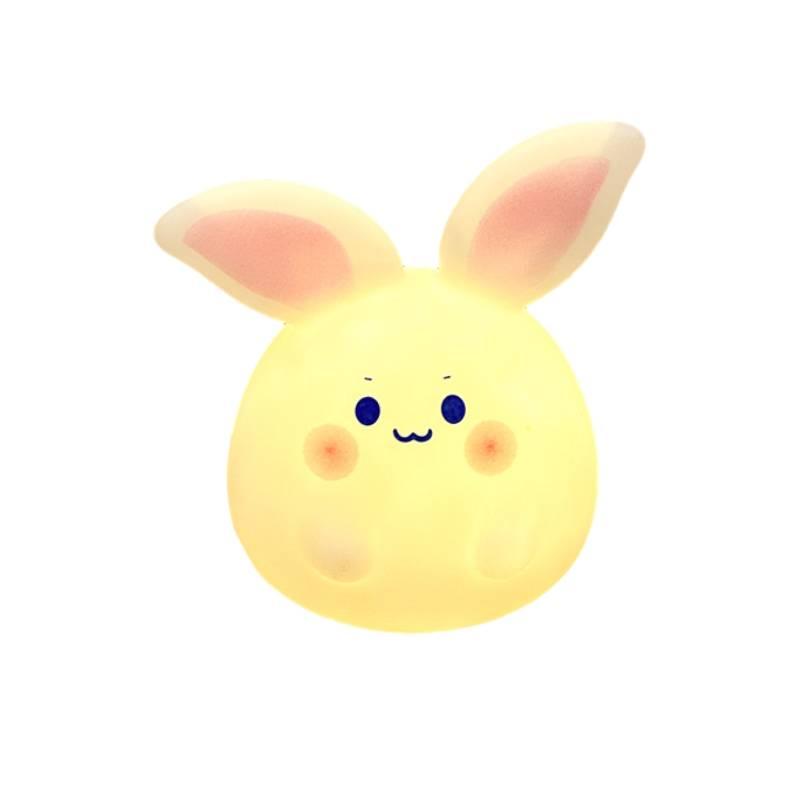 

Ночник Мультяшный Кролик Лампа Общежитие Спальня Прикроватная Лампа Декор Подарок Украшения