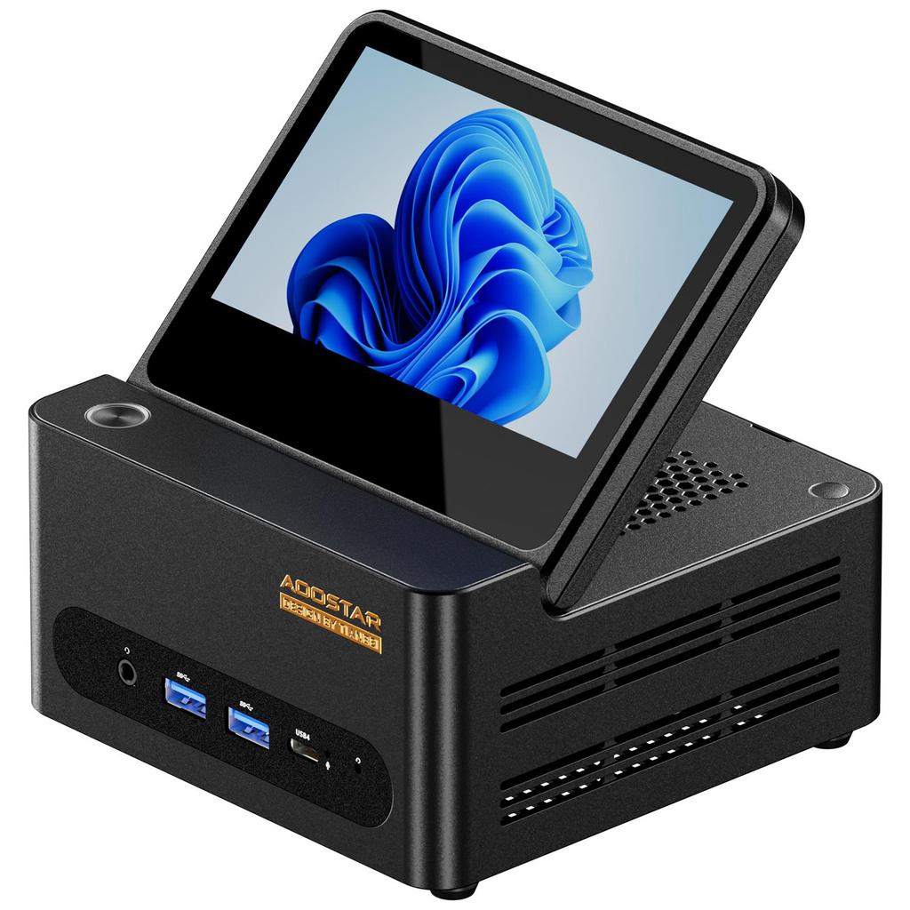 G-FLIP Mini PC AMD H255, 2x DDR5-5600 , 2x M.2 NVMe , USB4 X2, Oculink, Dual 2.5G LAN, WiFi 7, HDMI2.1/DP1.4