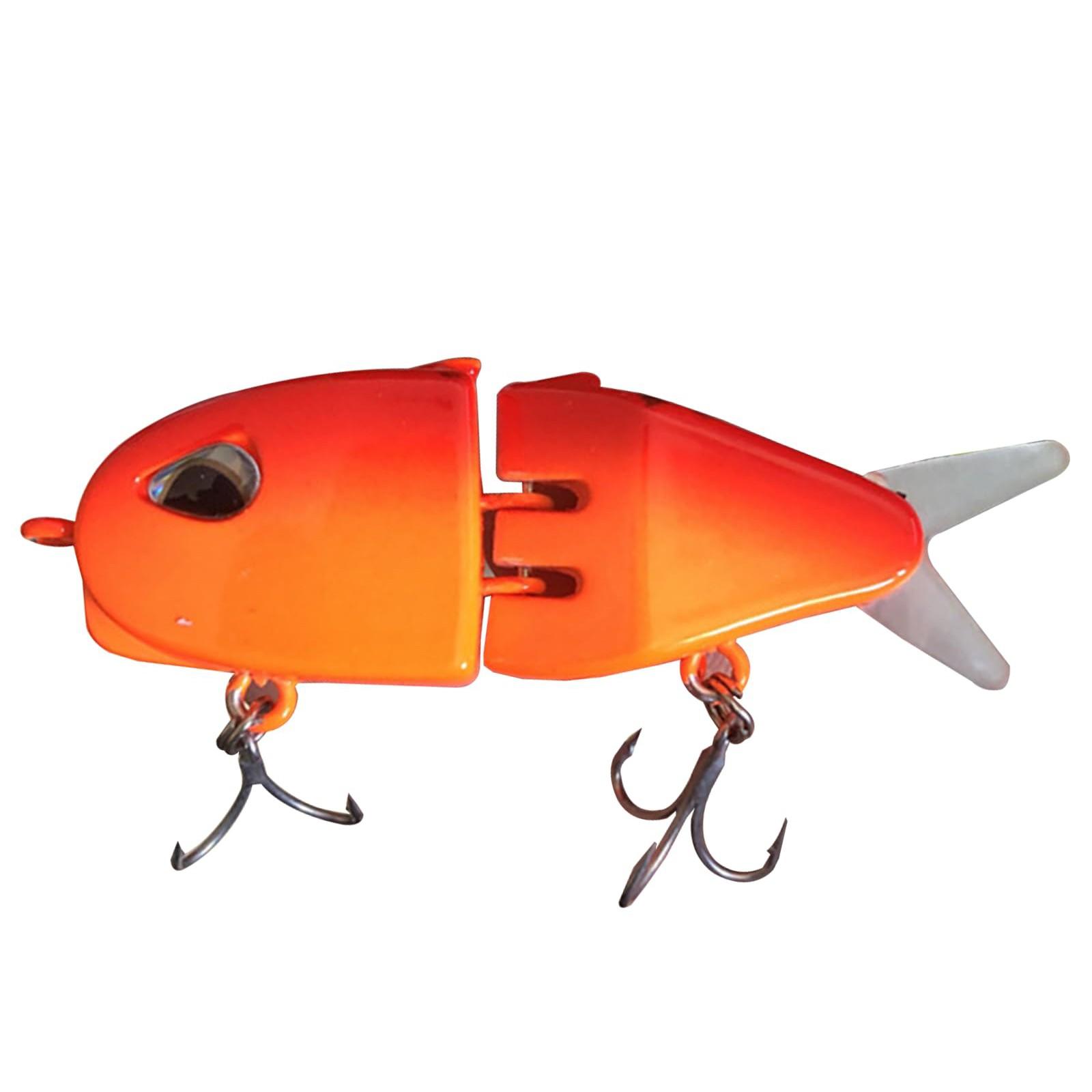 

Ловля басса, Ловля на свимбейты, Медленно тонущий, Плавающий с двойным крючком, Мульти- Свимбейт с жестким телом для пресной и соленой воды One Size