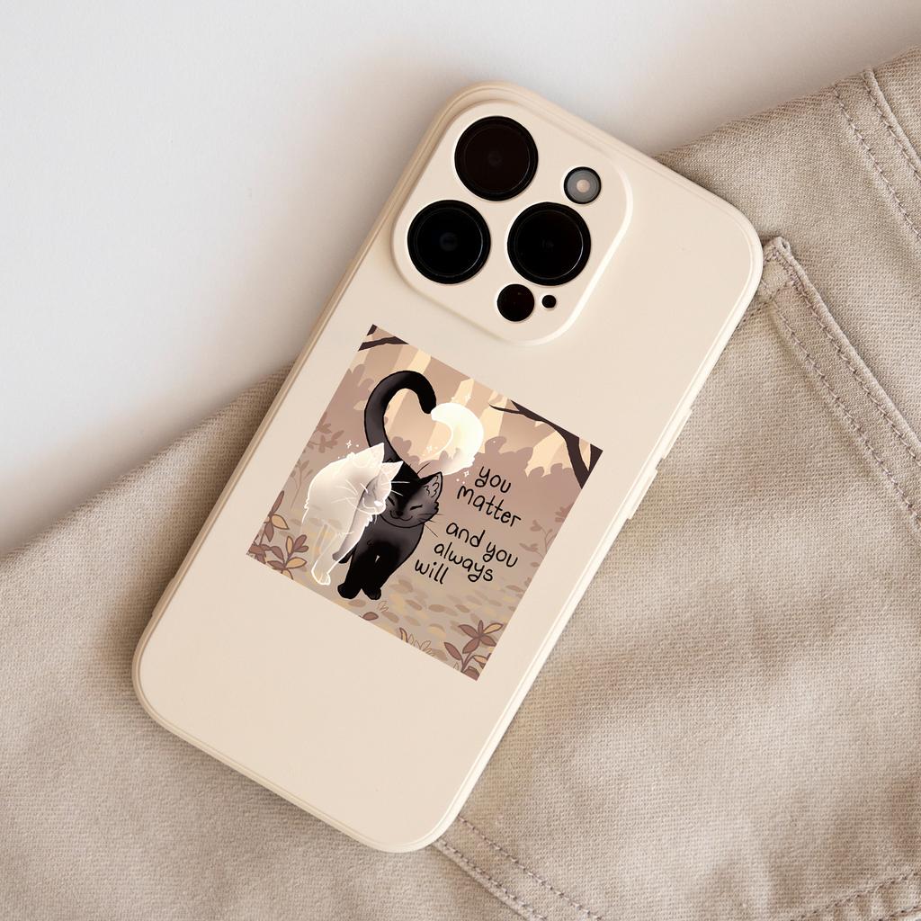 50 English Quotation Doodle Stickers, Water Cup, Luggage, Waterproof Decorative Stickers, Creative DIY Stationery Stickers