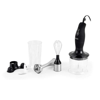 3in1 Hand Blender With Stainless Steel Blades Mx700 Kitchencook