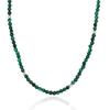 UNI.J [In524]Malachite Green Silver Necklace