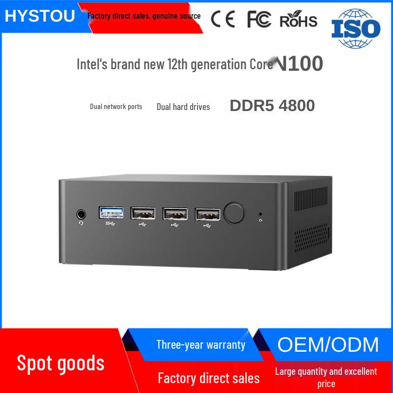

Мини-ПК 12-го поколения N100: 4K Двухэкранный Микрокомпьютер для Дома, Офиса и Тонкий Клиент для Облачного Рабочего Стола. N100 Barebone System [8GB DDR5]