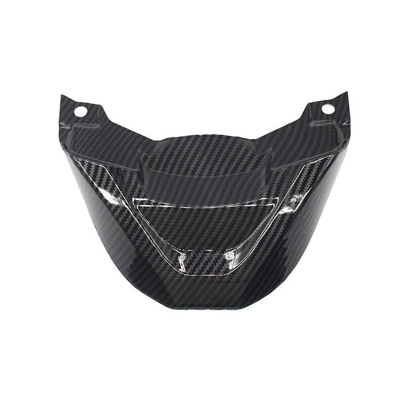 Carbon Fiber Style ABS Front Fairing Nose Beak Winglet Extension Kit for Honda ADV150 2019-2020 Aerodynamic Protection Exterior Modification