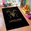 Capricorn-Themed Mystical Carpet for Home Decor grear rugs for home sofa bedroom, gift mat