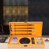 Chinese Traditional Calligraphy Set Four Treasures of the Study Brush Pen Ink Paper Inkstone
